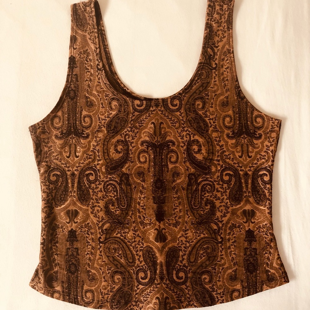Hanky Panky Gold Paisley Tank